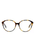 Kenzo round-frame glasses - Brown