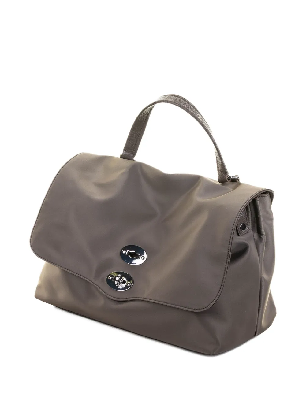 Zanellato Postina Rimboccata Tokyo Tote Bag In Brown