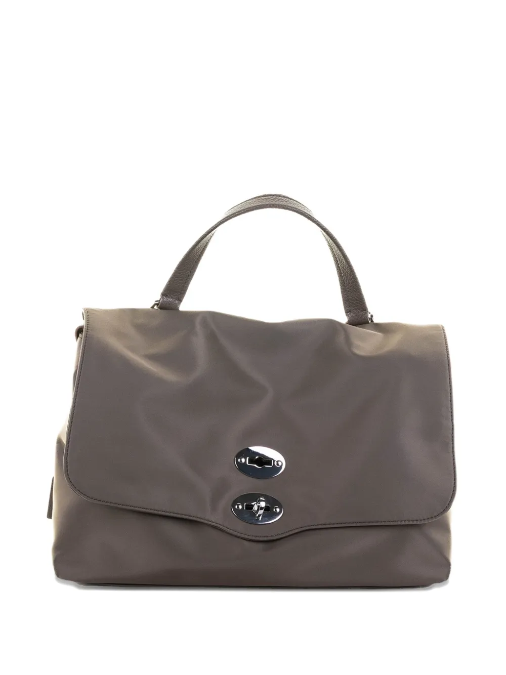 Zanellato Postina Rimboccata Tokyo Tote Bag In Brown