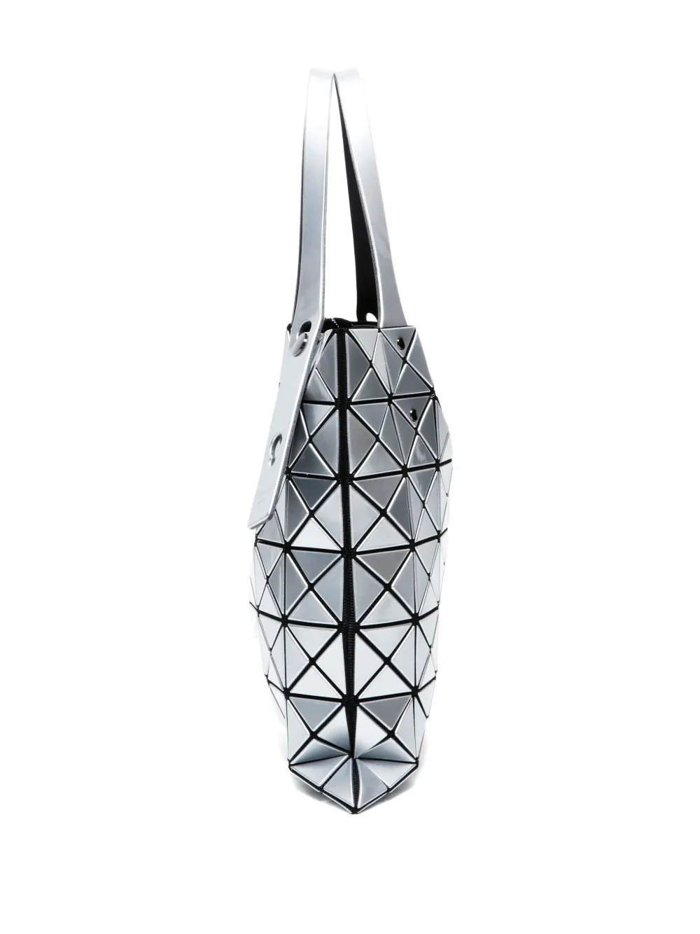 Pre-owned Issey Miyake 2010-2020s Bao Bao Lucent Tote Bag In Silver