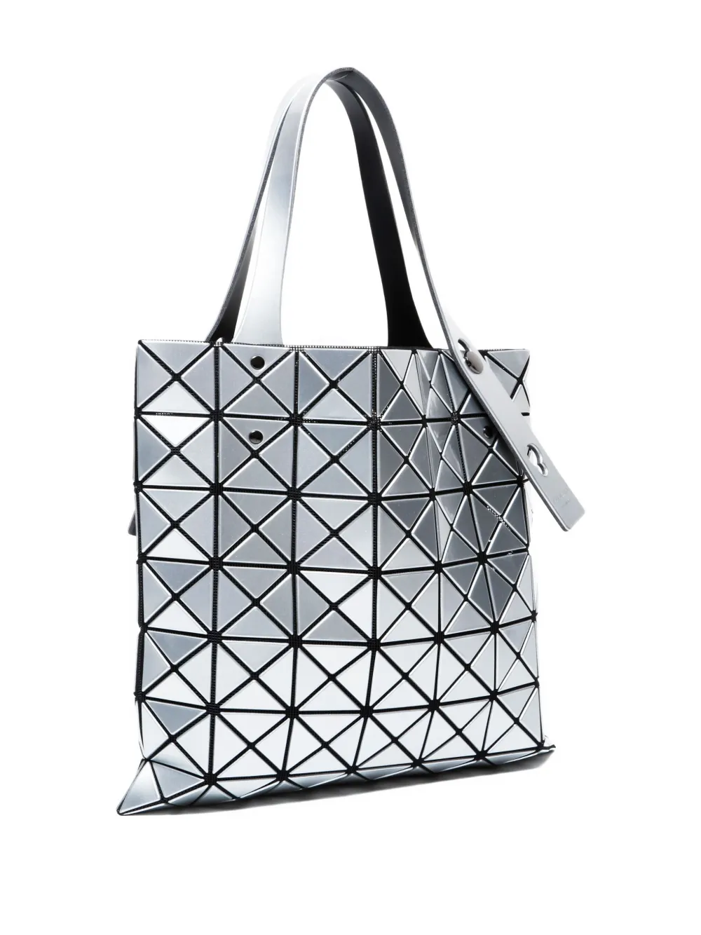 Pre-owned Issey Miyake 2010-2020s Bao Bao Lucent Tote Bag In Silver