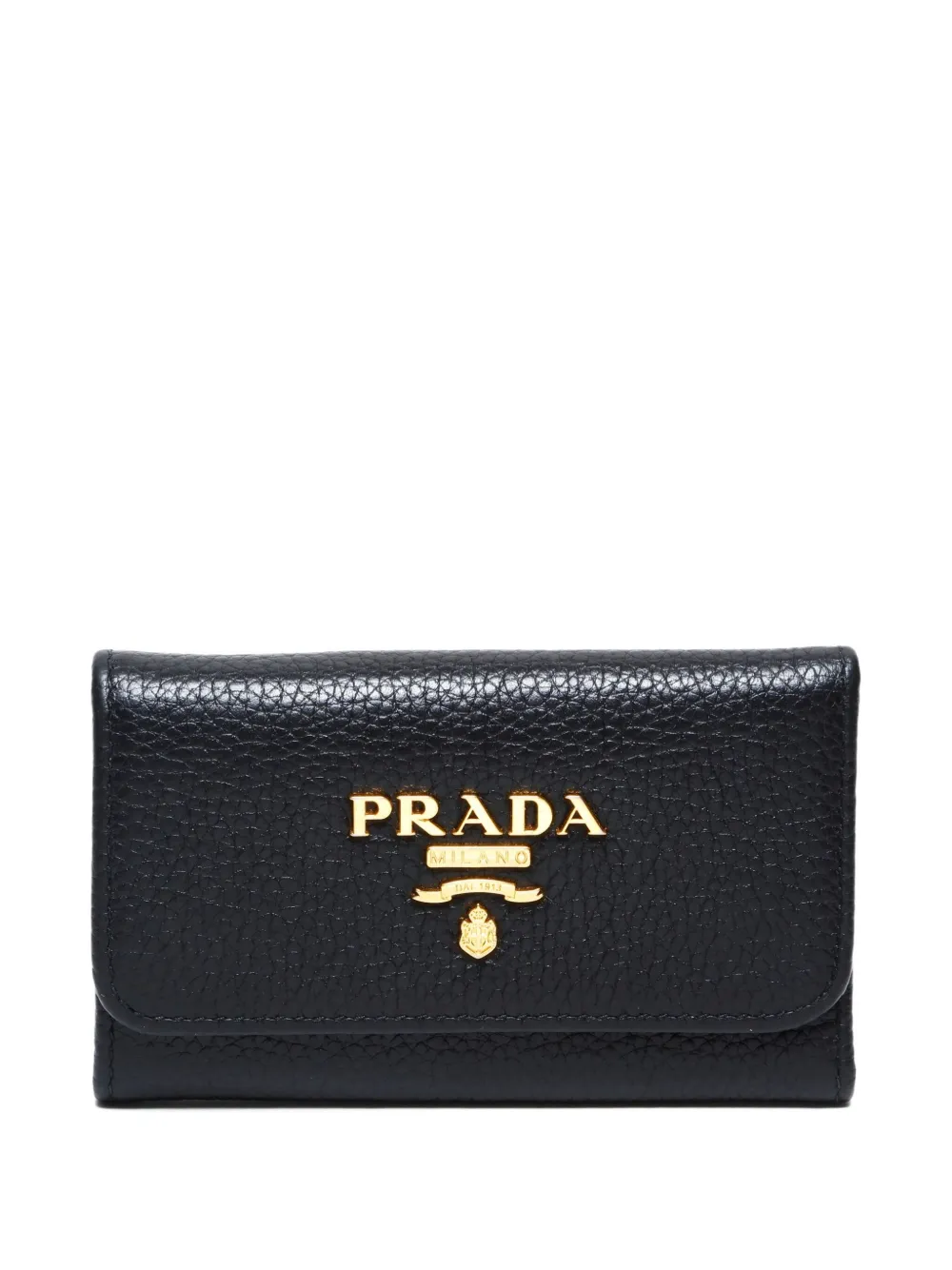 Prada Pre-Owned 2020s leather keycase | Black | Image 1