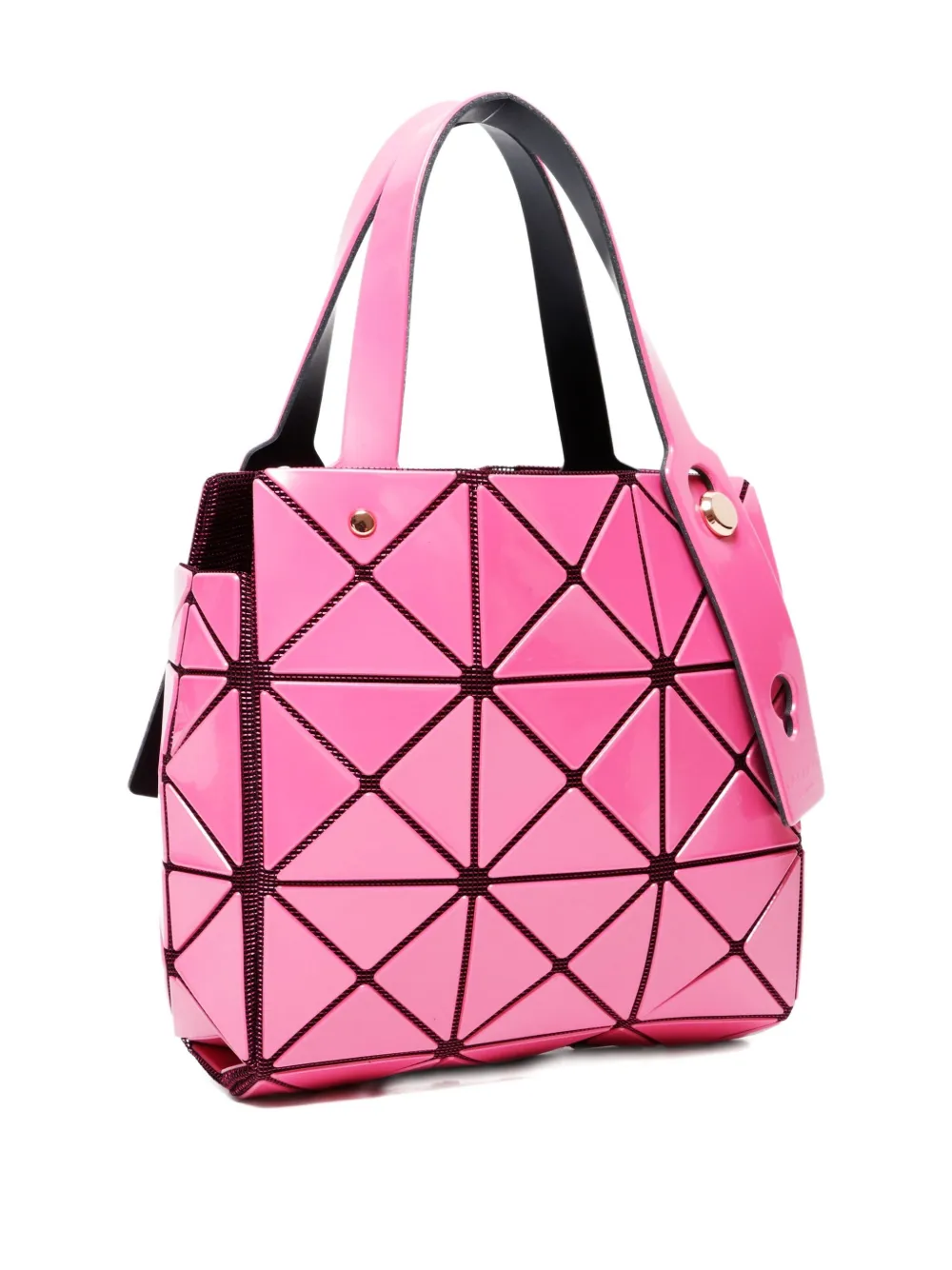 Pre-owned Issey Miyake 2010-2020s Bao Bao Carat Tote Bag In Pink