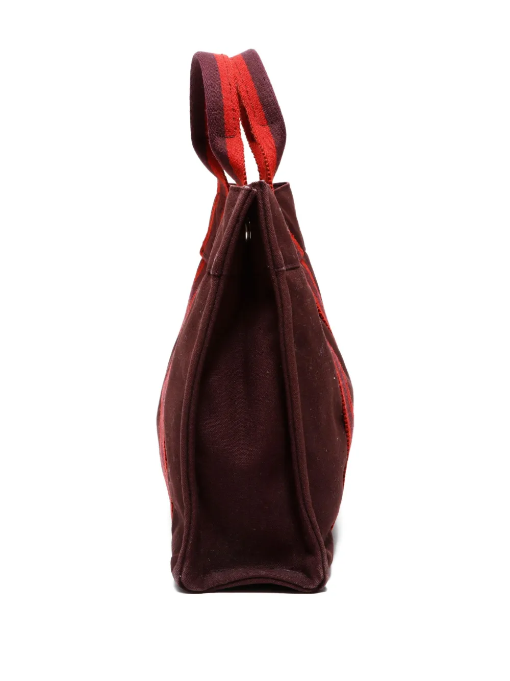 Pre-owned Hermes 1990-2000 Fourre-tout Pm Handbag In Red