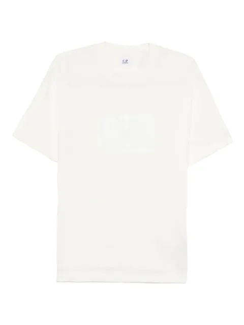 C.P. Company playera con logo en relieve