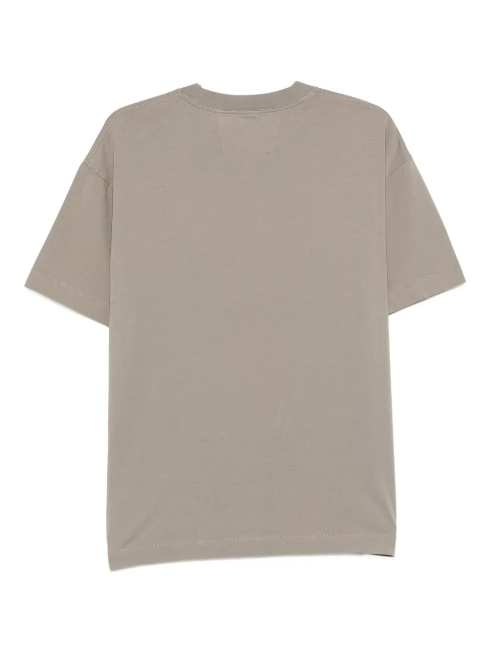 C.P. Company logo-embossed t-shirt - Grijs