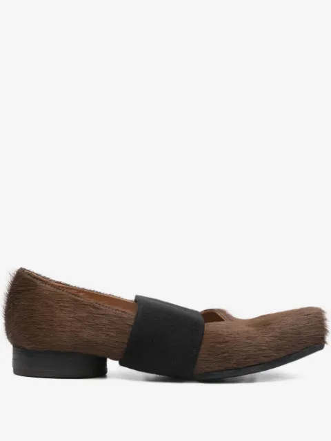 Uma Wang calf-hair strap pumps