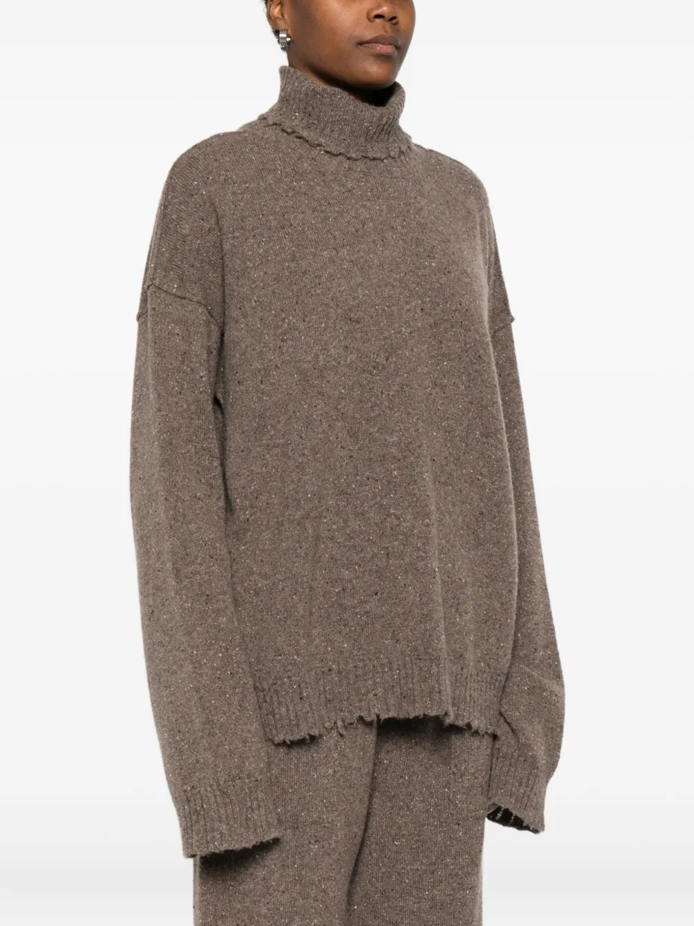 Uma Wang Cashmere Sweater In Brown
