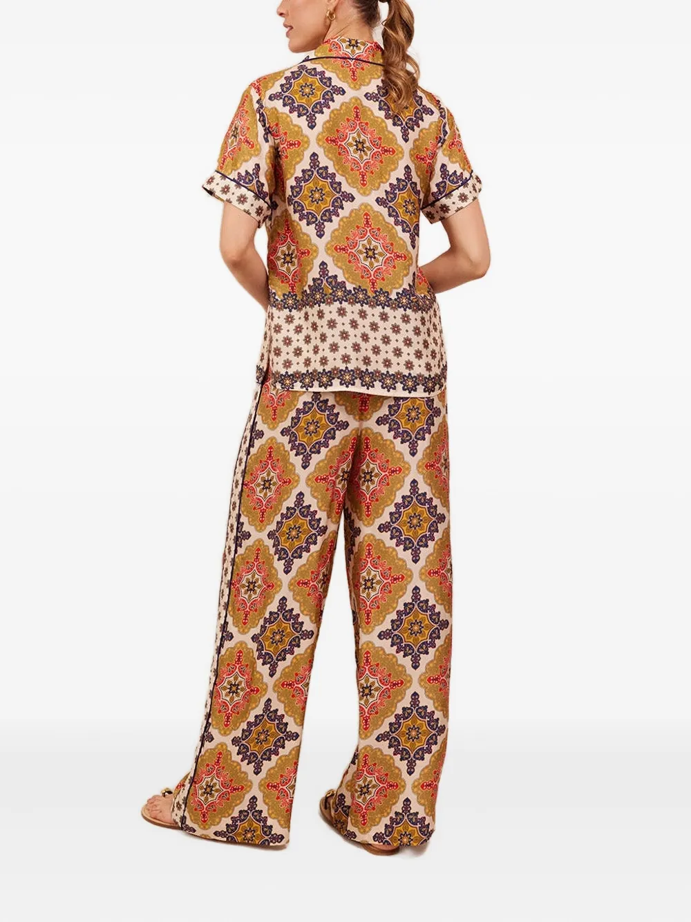 Cara Cara  Amalfi trousers | Straight-Leg Pants | Image 2