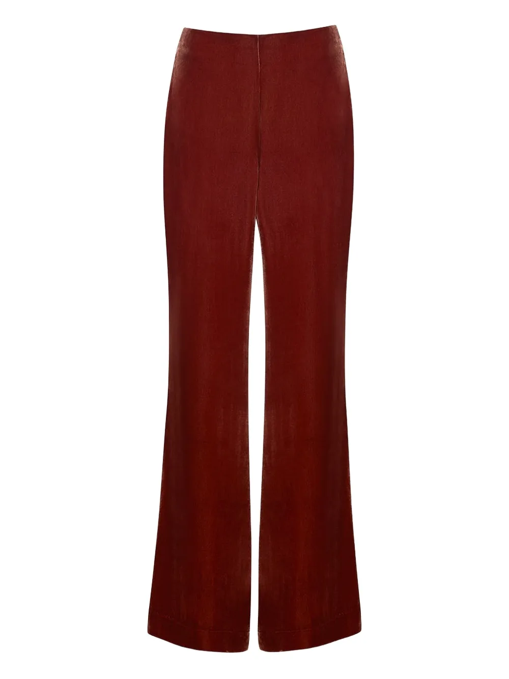 Cara Cara Firenze velvet flared trousers | Red | Image 1