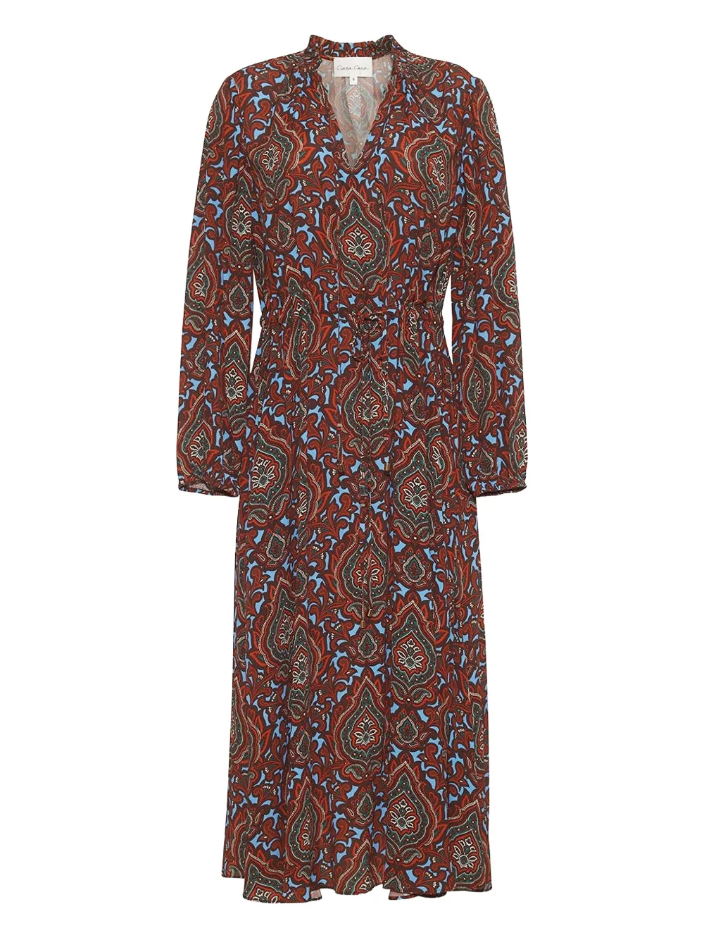 Cara Cara Berkshire Midi Dress In Multi