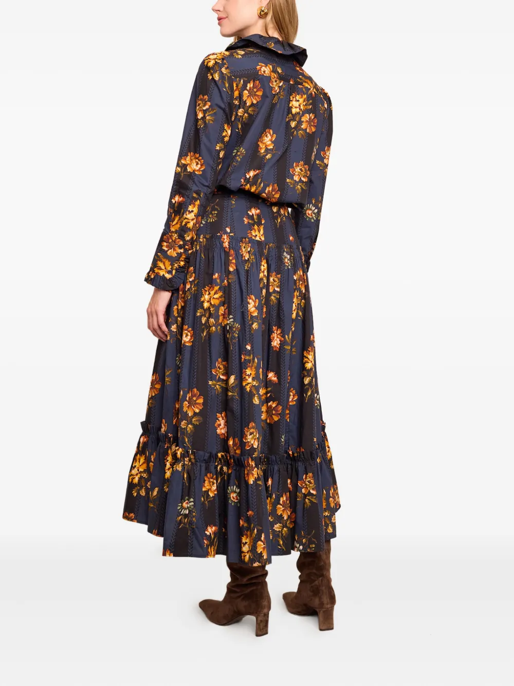 Cara Tisbury rok met A-lijn Blauw