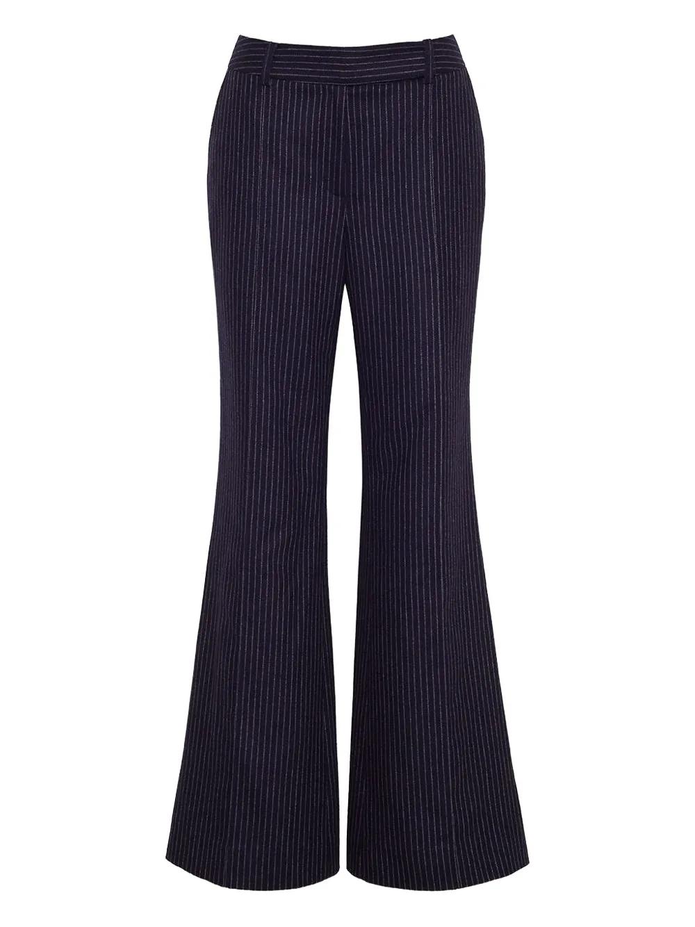 Cara Cara  Tristan pinstripe flared trousers | Blue | Image 1