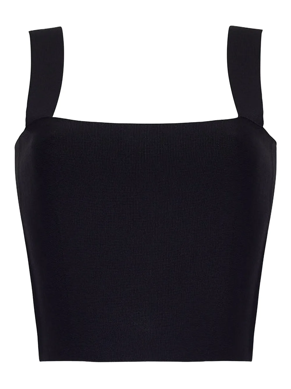 Cara Cara Madeline cropped top - Nero