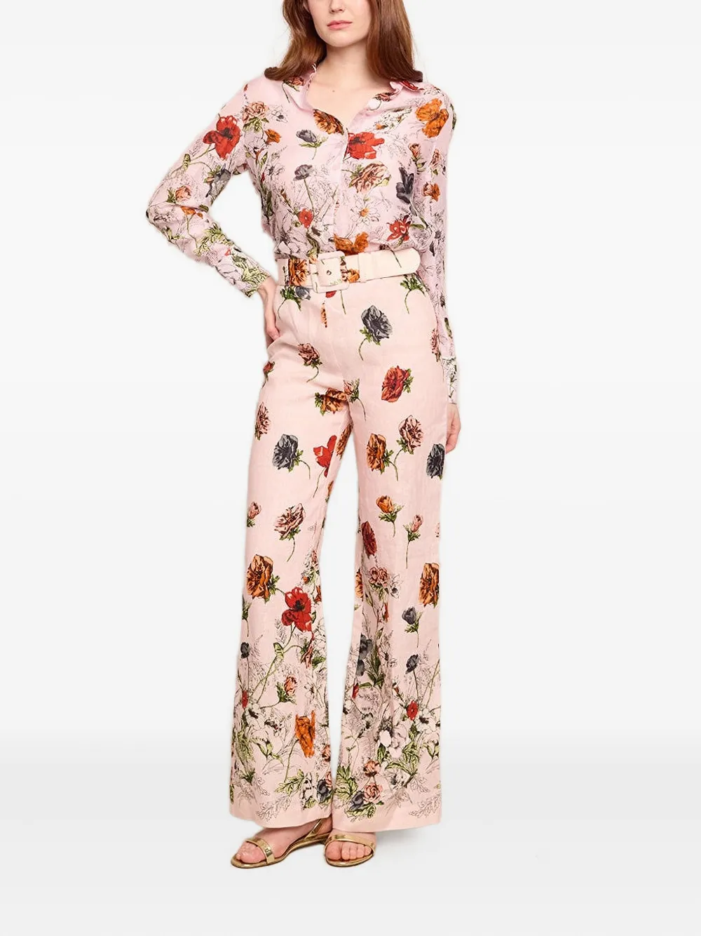 Cara Cara Mayflower palazzo trousers | Wide-Leg Pants | Image 2