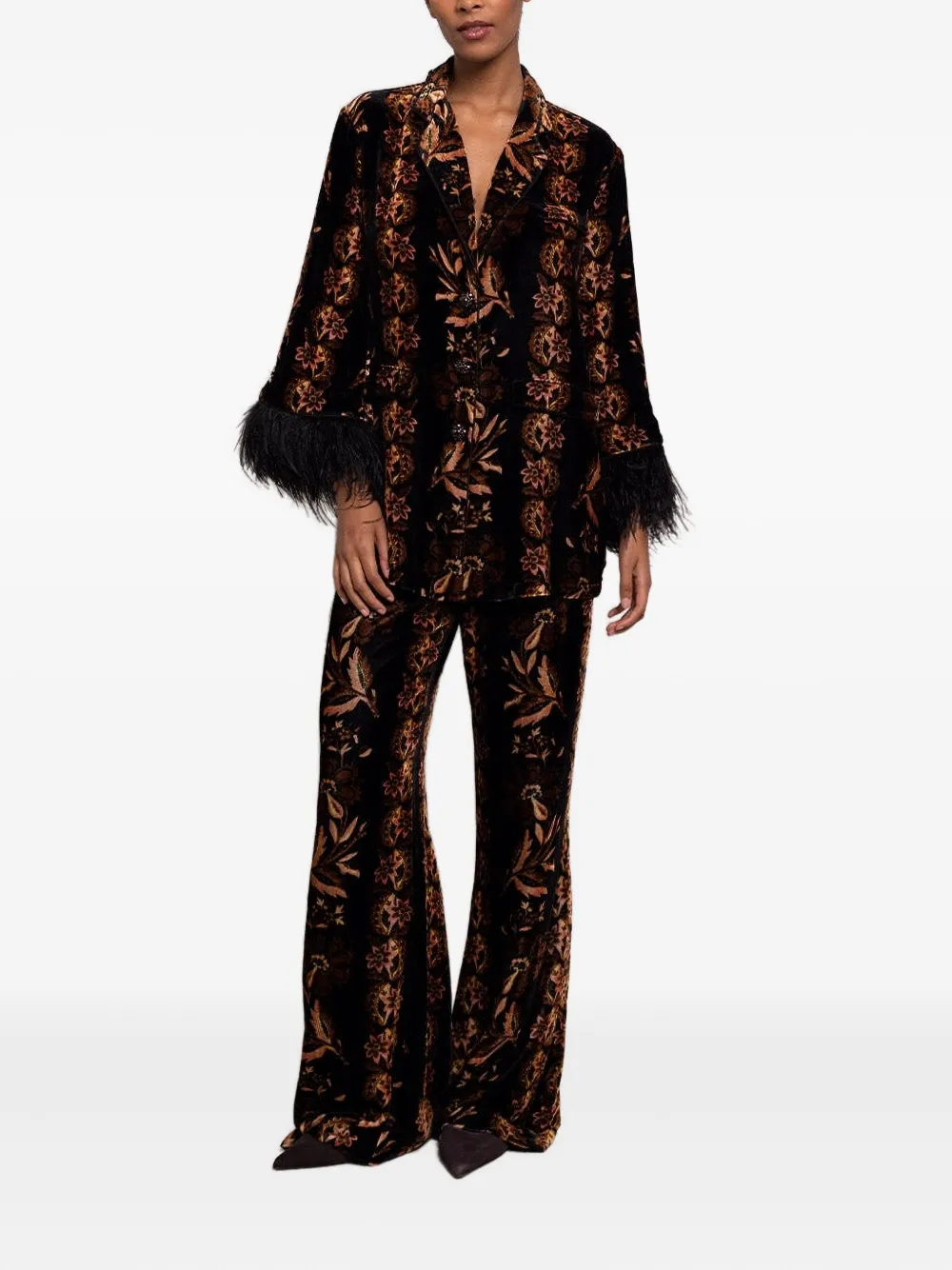 Cara Cara Firenze flared trousers | Flared & Bell-Bottom Pants | Image 2