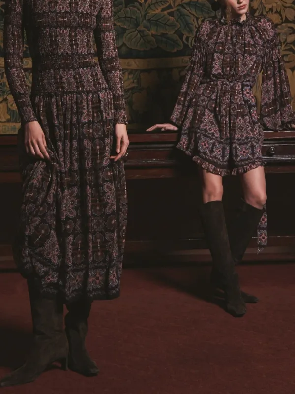 black lace top long dress Pinot Grigio Long Sleeve Lace Maxi Dress | Black | Womens main image 0