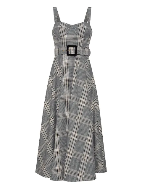 Cara Cara Calypso belted bustier midi dress