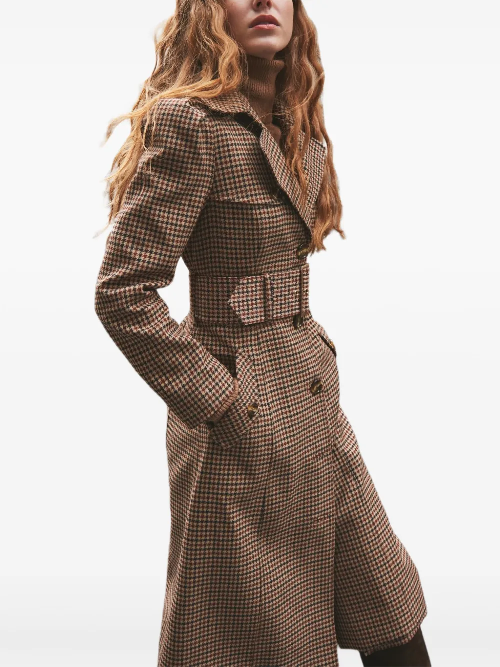 Cara Charlie trenchcoat Bruin