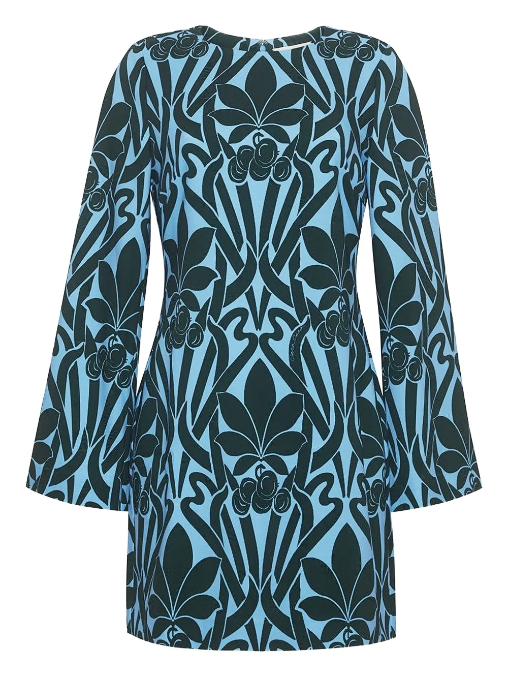 Cara Cara Abito corto a fiori - Blu