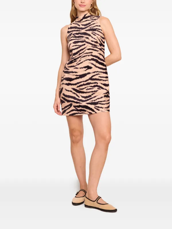 knee length dresses for ladies HT 360 Collective - Red Mini Dress main image 1