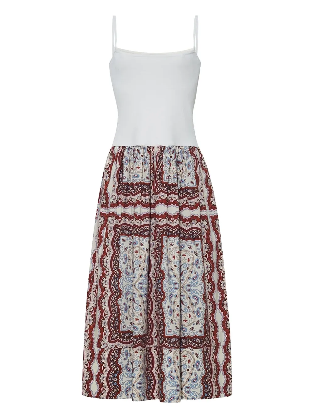 Cara Cara Tammy midi dress - White