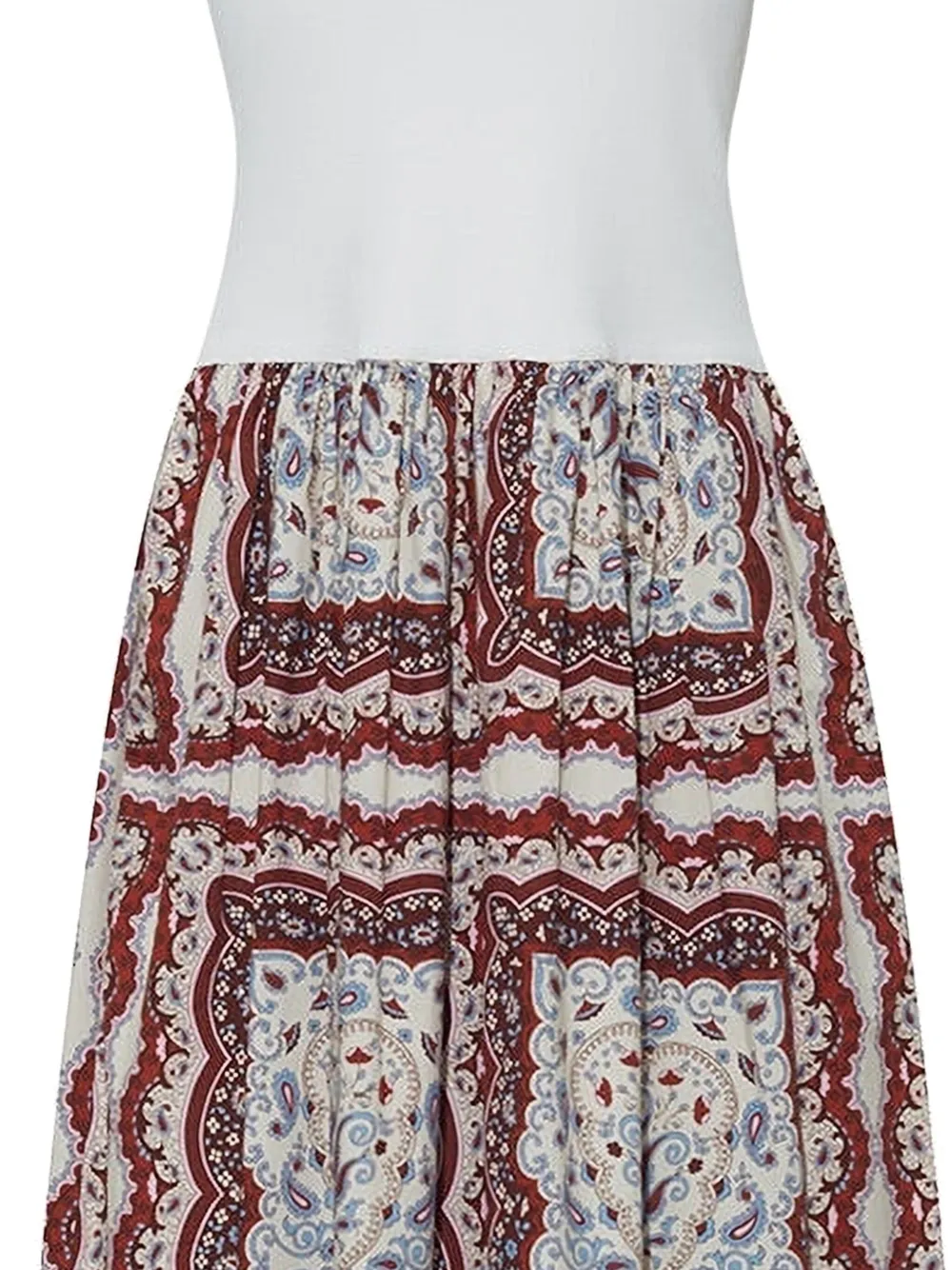 Cara Cara Tammy midi-jurk - Wit