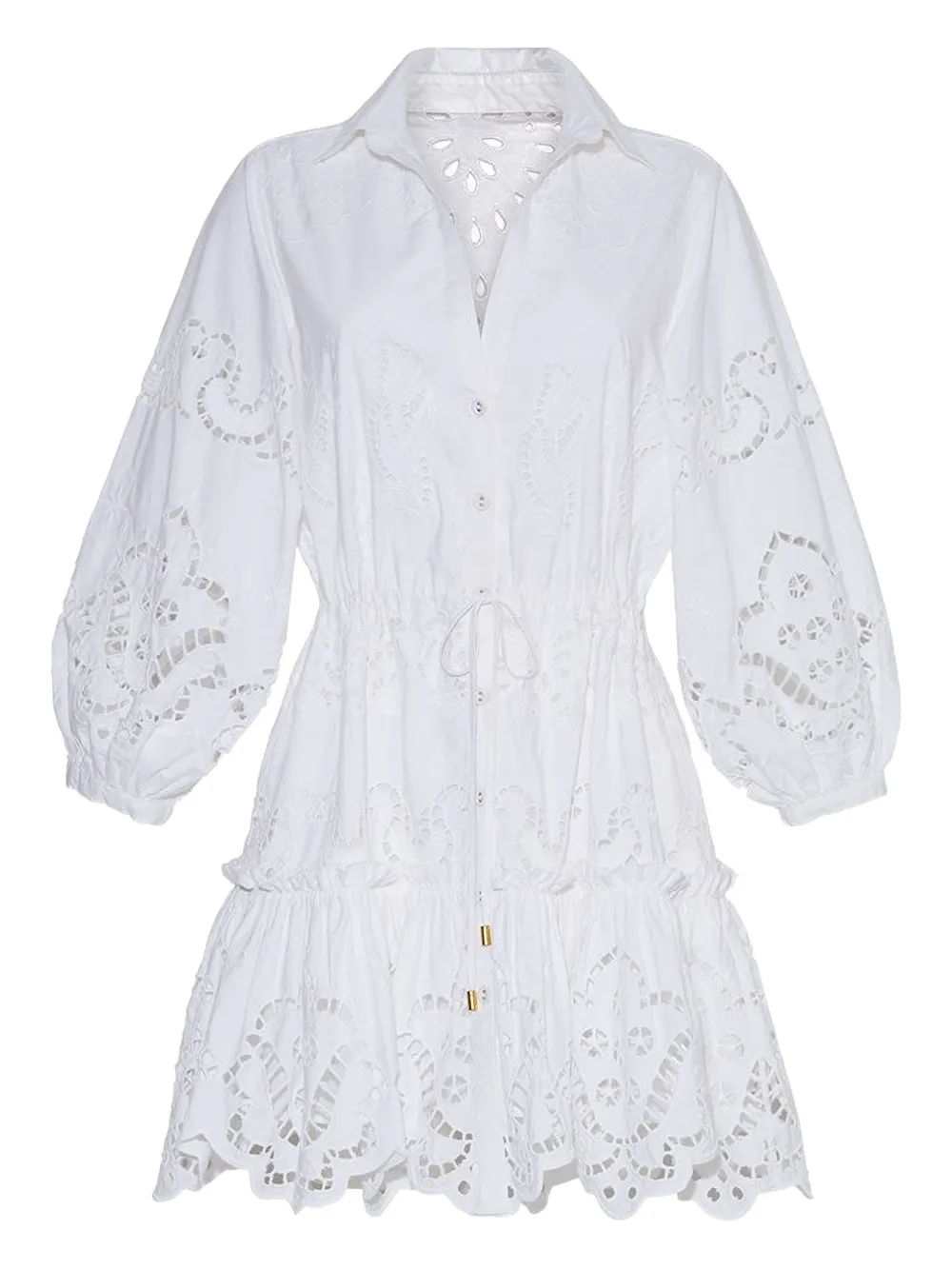 Cara Cara Robin mini dress - Bianco