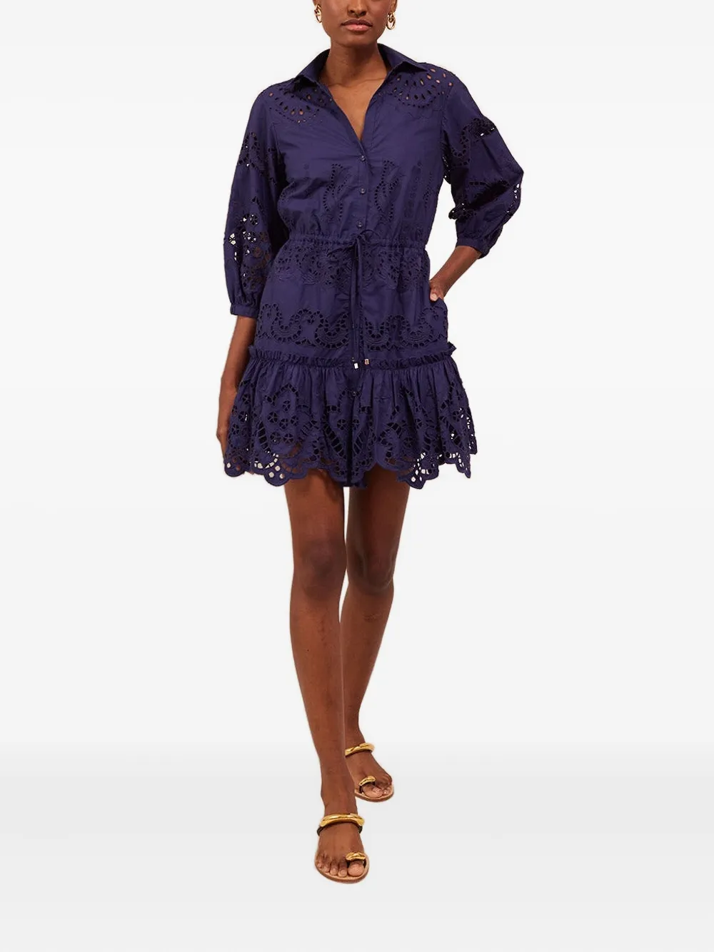  Cara Cara Robin Mini Dress - Blue 