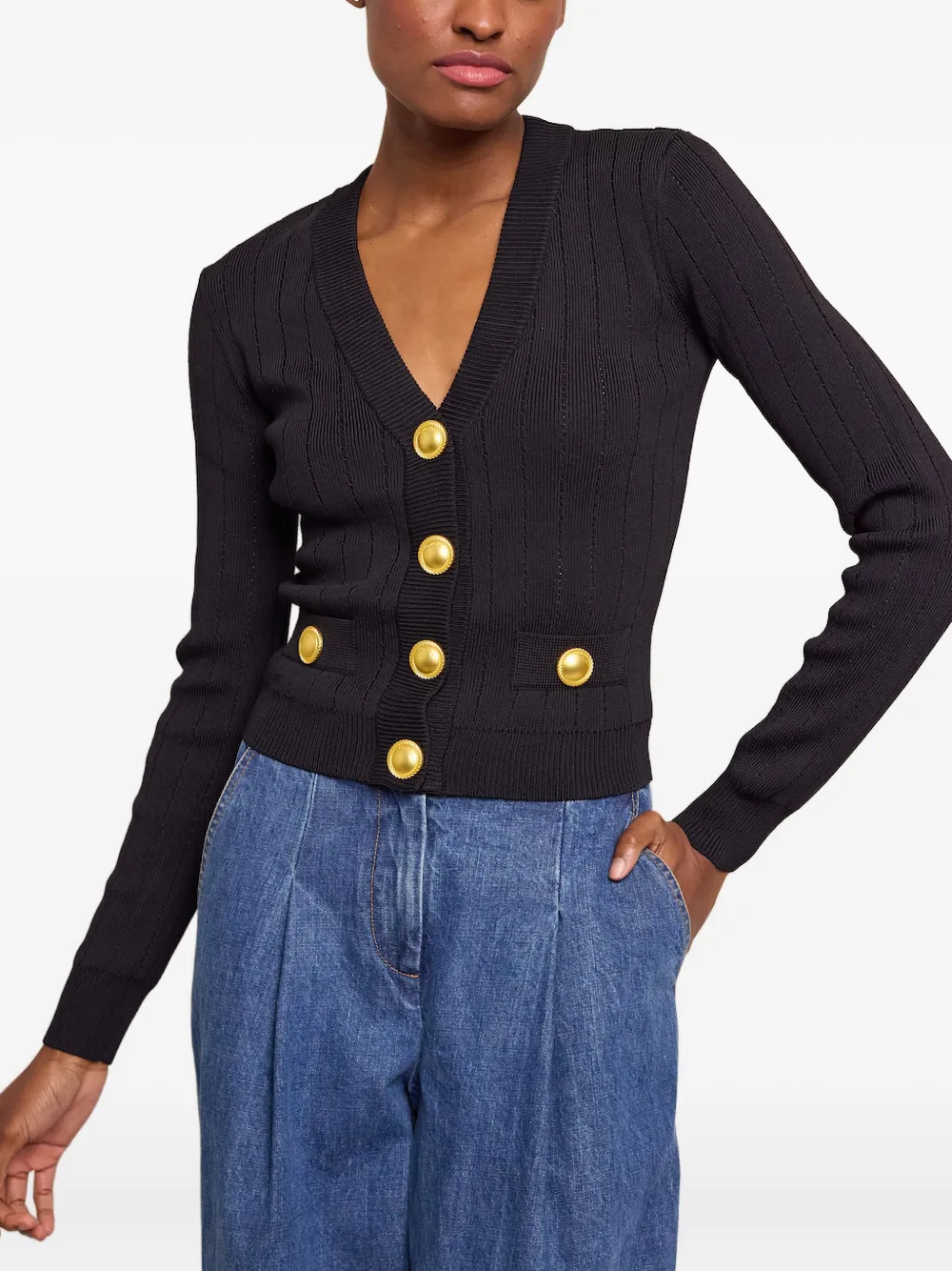 Lavira Ribbed Cardigan