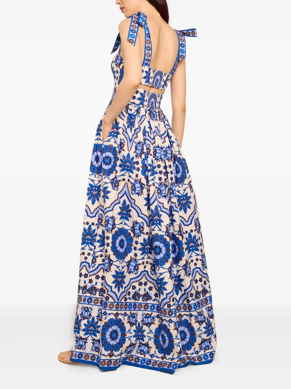  Cara Cara Tula Maxi Dress - Blue 