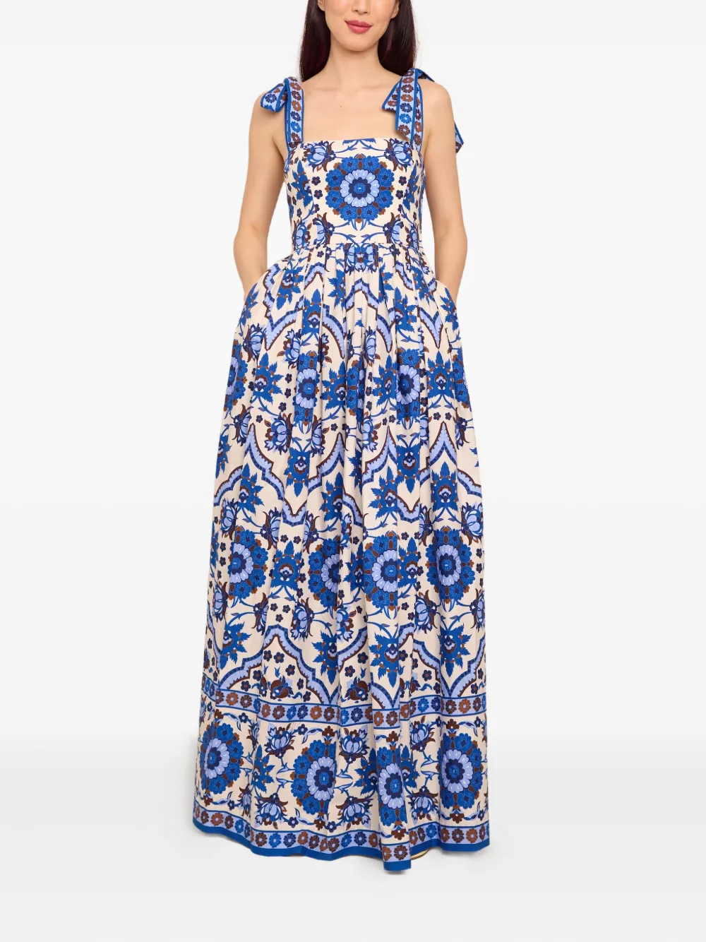  Cara Cara Tula Maxi Dress - Blue 