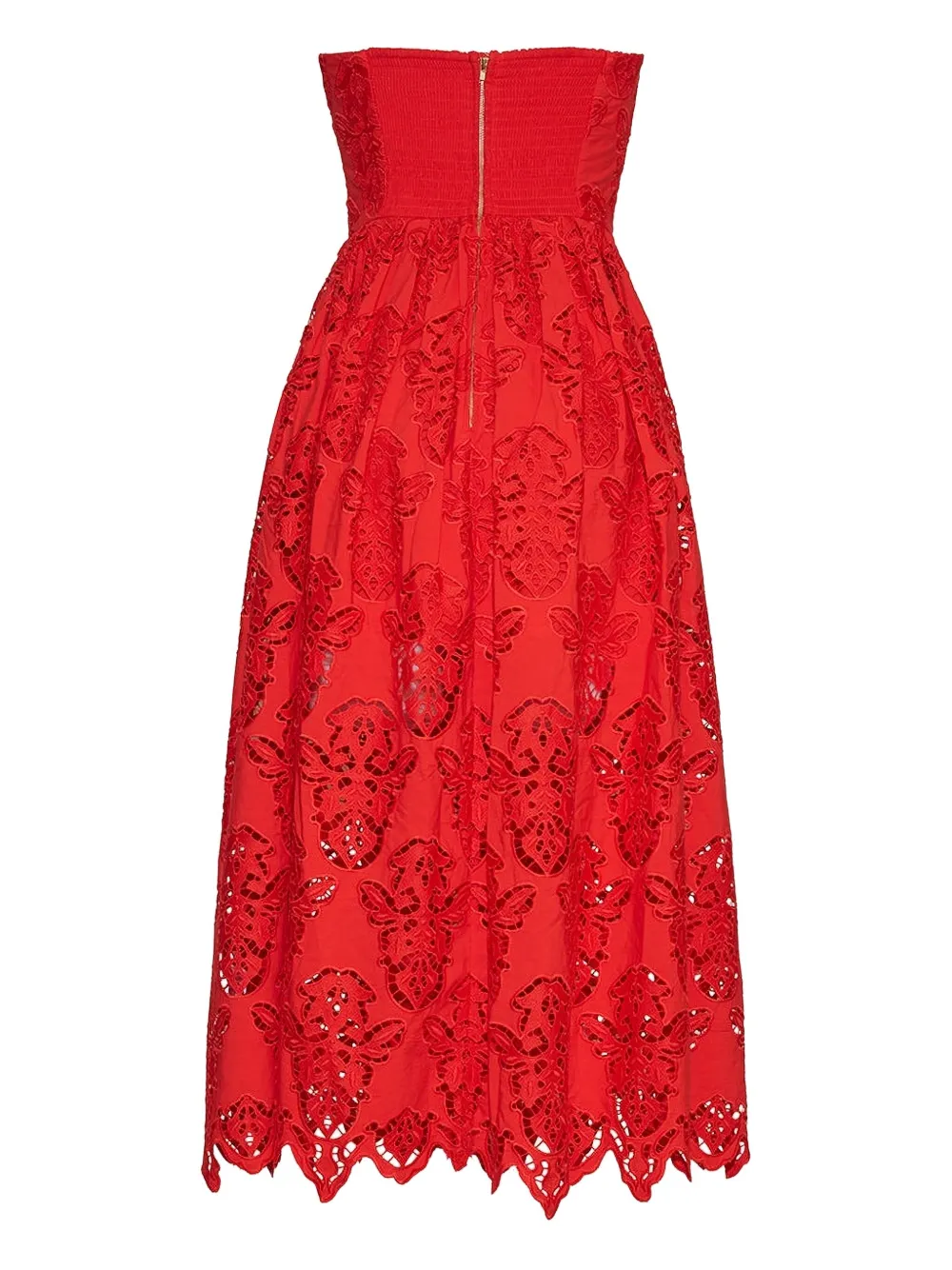 Torres Strapless Midi Dress