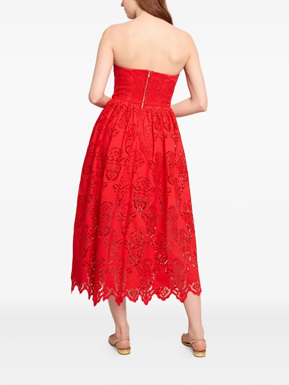 Torres Strapless Midi Dress