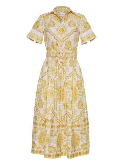 Cara Cara vestido midi Malena