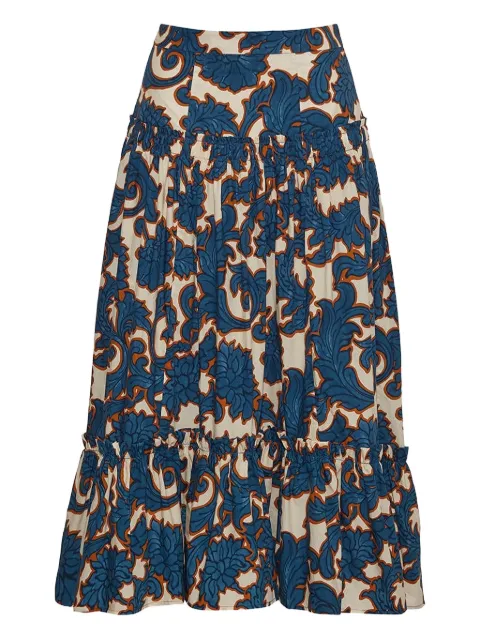 Cara Cara floral-print skirt
