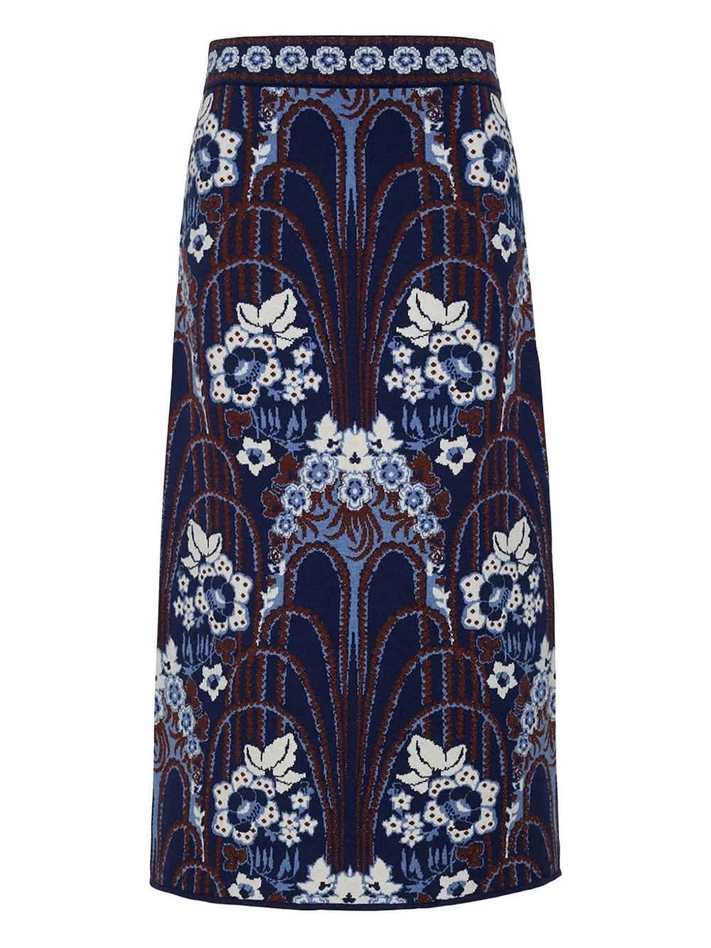 Cara Cara Clara Midi Skirt In Multi