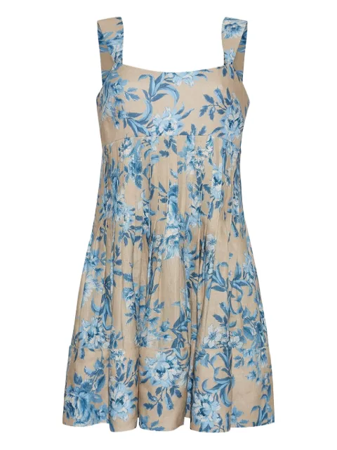 Cara Cara floral-print mini dress