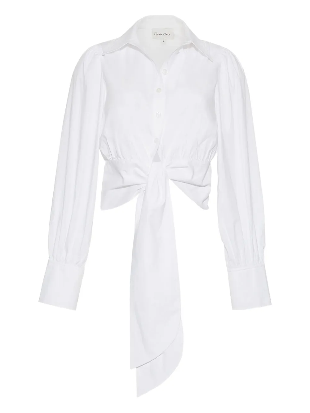Cara Cara Sia Long-sleeves Shirt In White