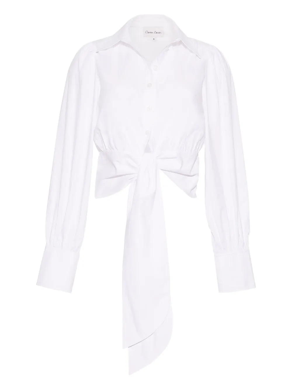Cara Cara Sia long-sleeves shirt - Bianco