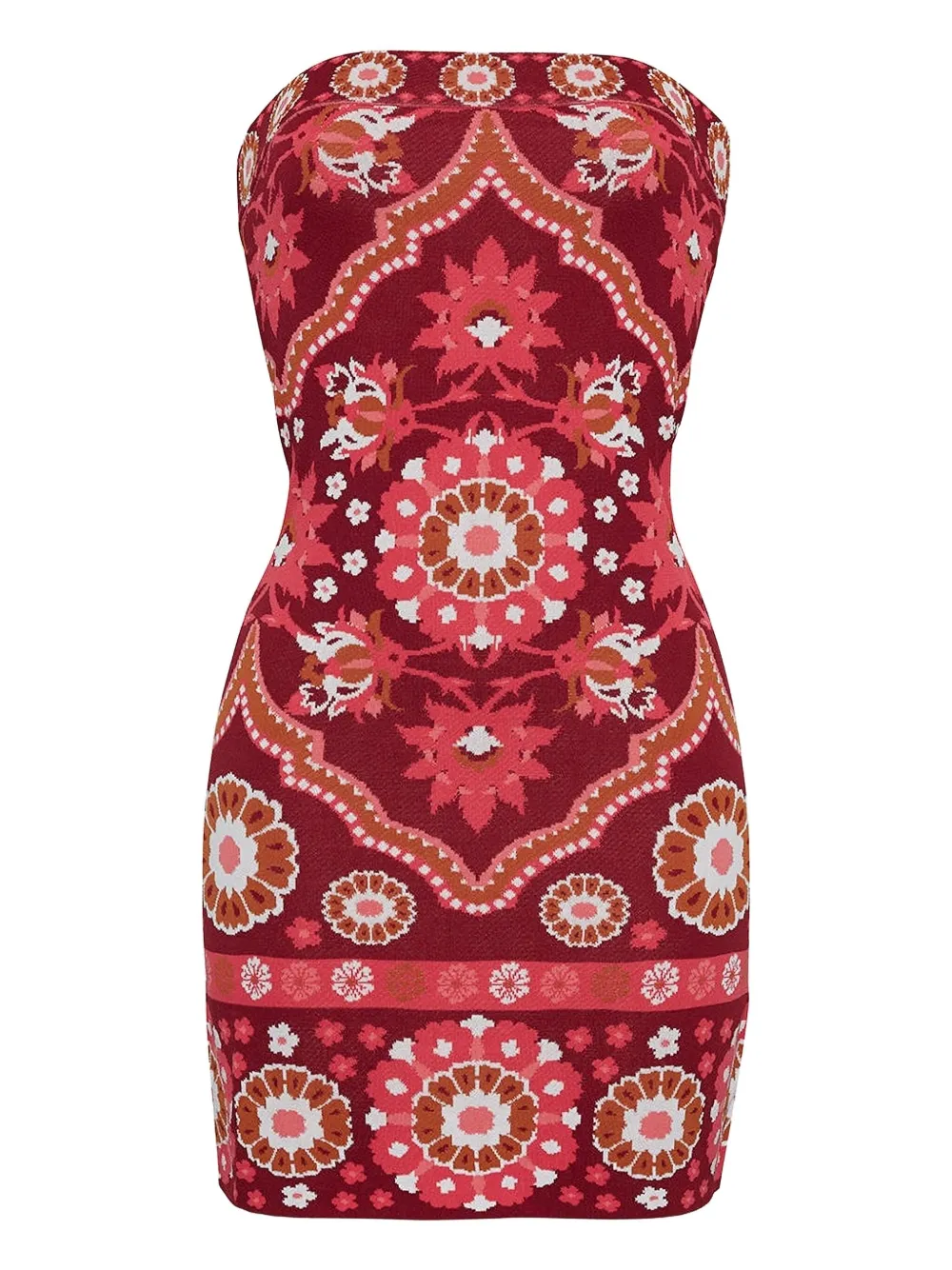 Cara Cara Abito corto Rome - Rosso