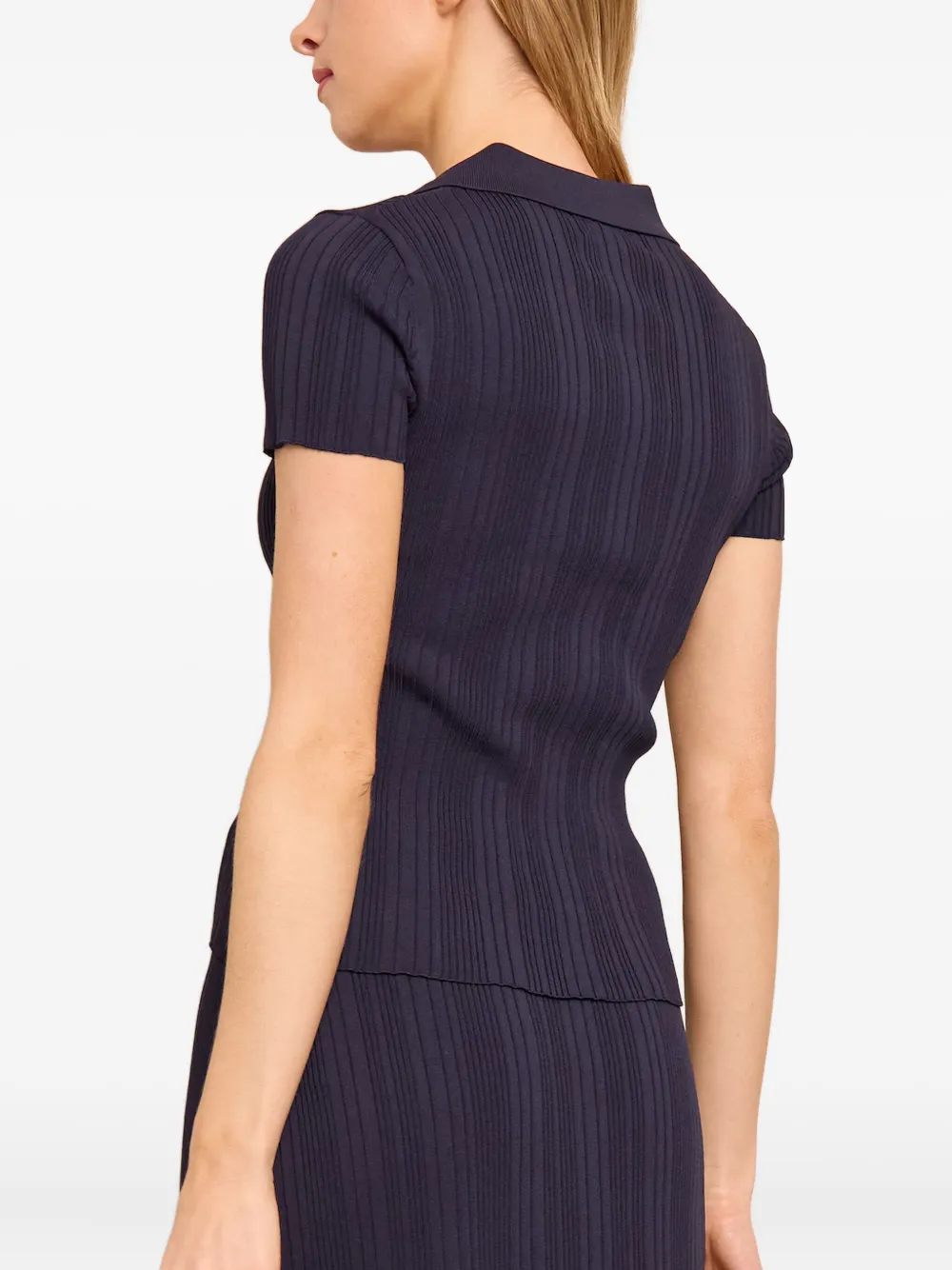  Cara Cara Ivanna Polo Top - Blue 