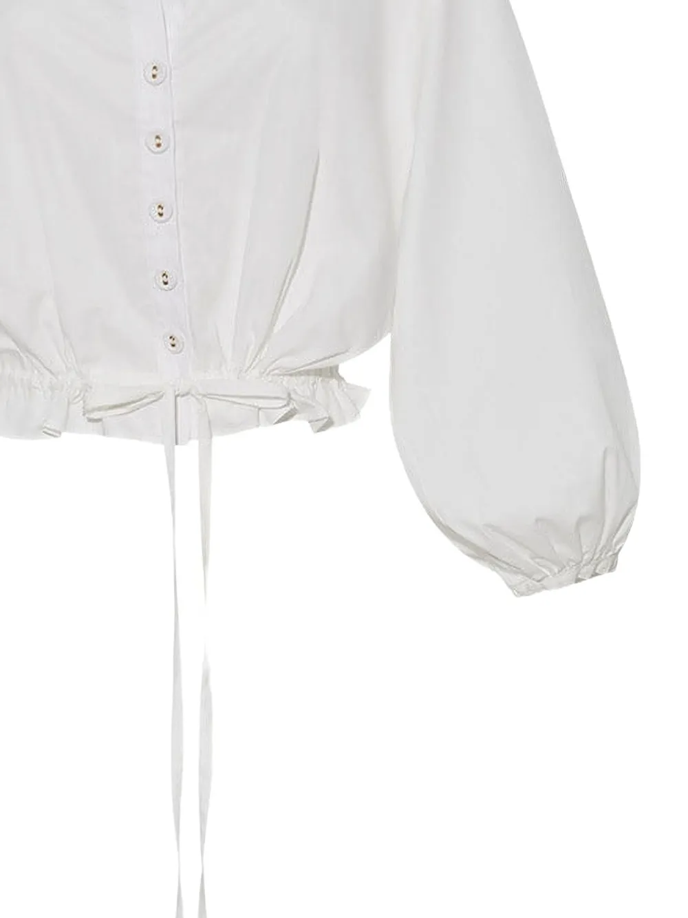 Cara Cara Hutton Blouse In White