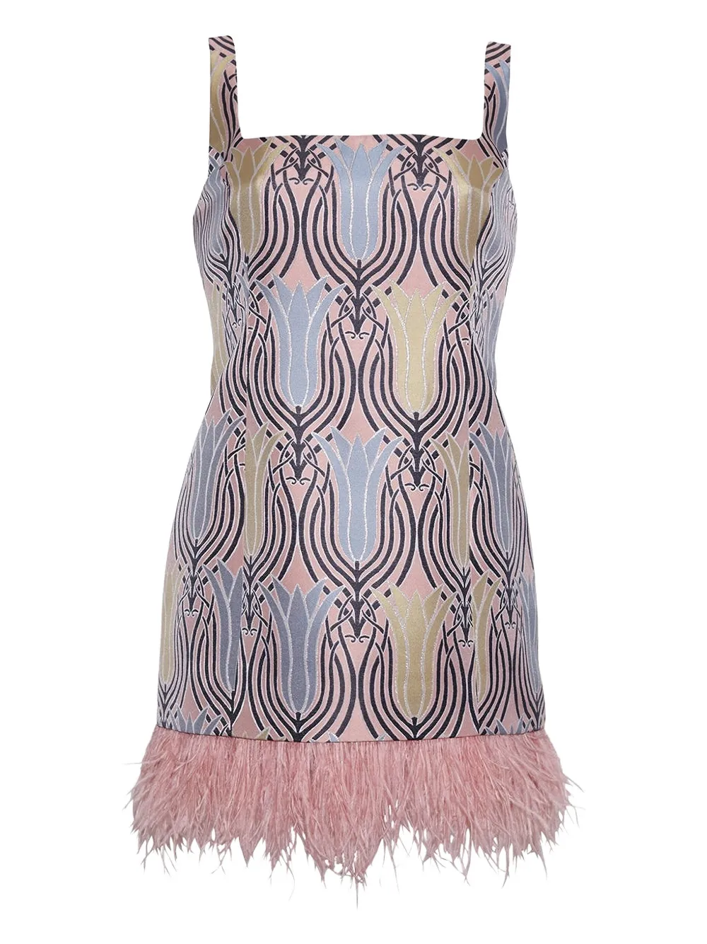 Cara Cara Carlie Mini Dress In Pink