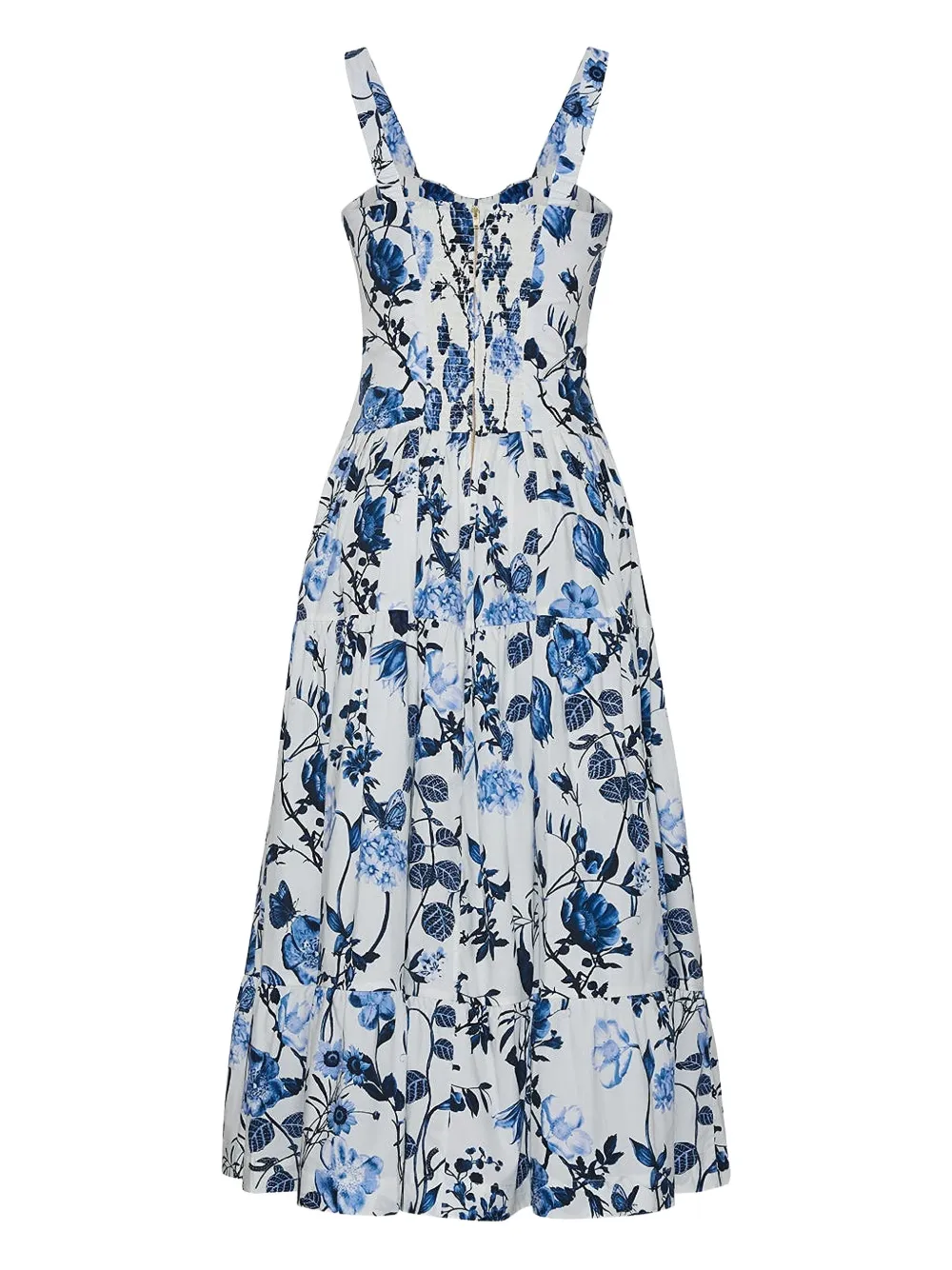 Cara Cara Abito Santiago a fiori - Blu
