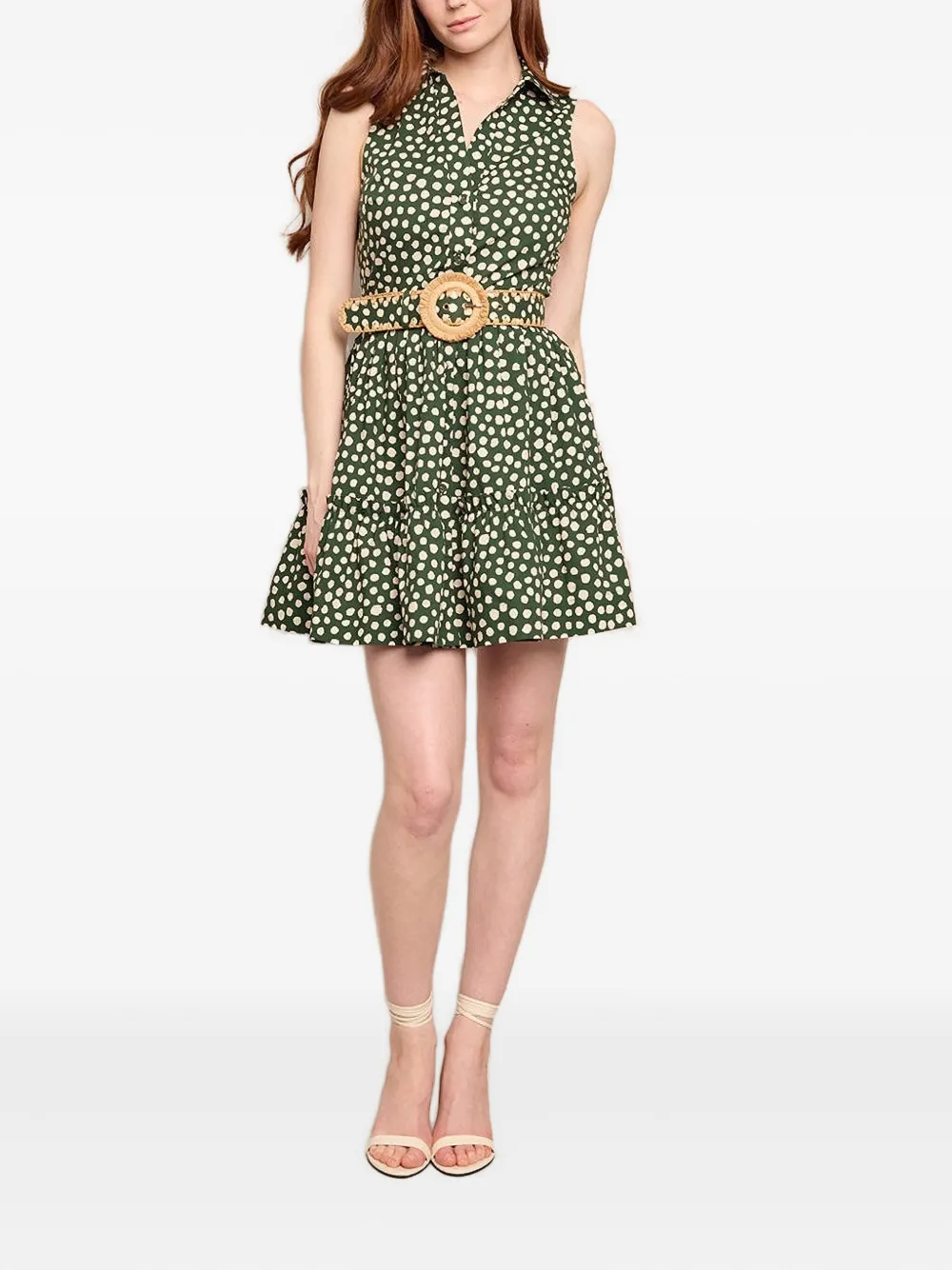  Cara Cara Hannah Midi Dress - Green 