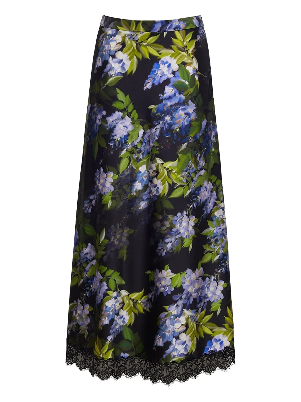 Cara Cara Minigonna in pizzo a fiori - Nero