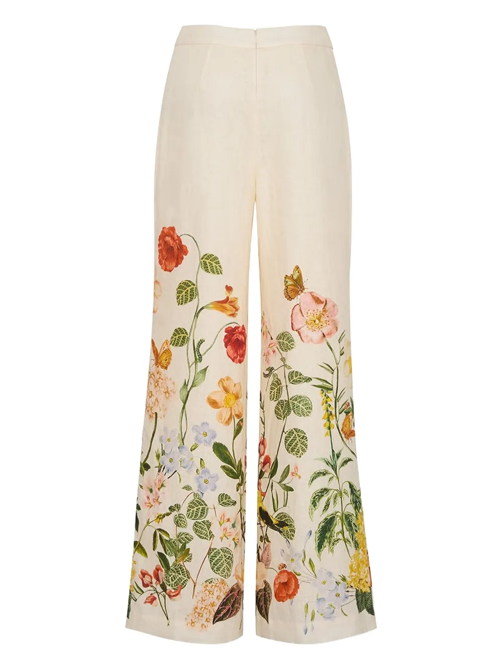Cara Cara Mayflower floral-print linen trousers | Wide-Leg Pants | Image 2