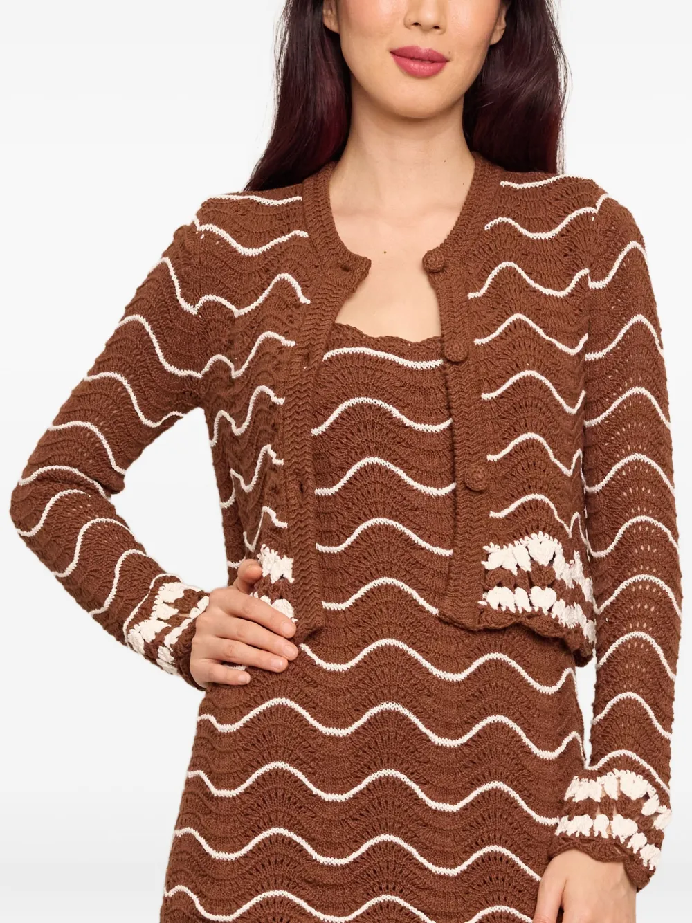  Cara Cara Jolene Cardigan - Brown 