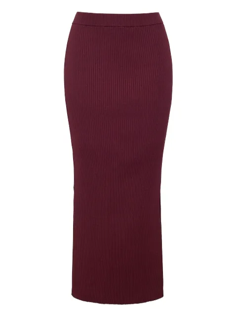 Cara Cara Jocelyn ribbed midi skirt